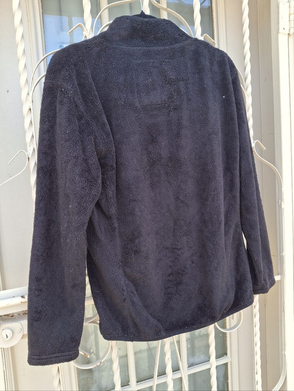 Vintage Y2K Ohio State Buckeyes Fleece Black Quarter Zip Pullover Size Medium - Picture 7 of 16